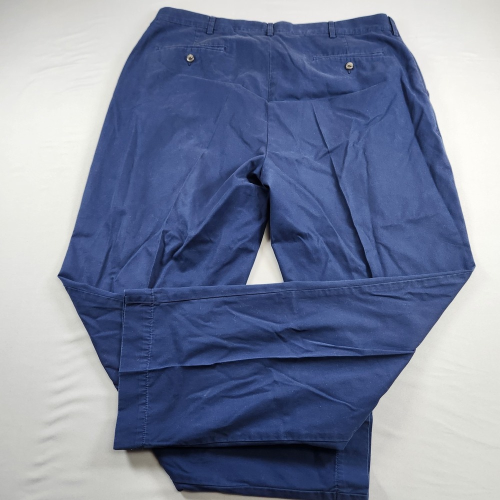 Polo Ralph Lauren Chino Pants Mens 38x30 Blue Cotton Straight Leg Preppy - Picture 7 of 8
